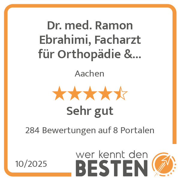 Bilder Dr. med. Ramon Ebrahimi, Facharzt für Orthopädie & Unfallchirurgie - Orthopraxis