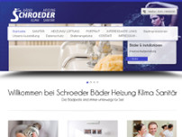 Screenshot for http://www.schroeder.ac/