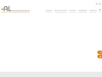 Website Screenshot AL Gummi + Kunststofftechnik GmbH