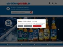 Website Screenshot Rodewald Getränke + Veranstaltung