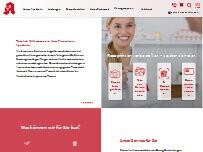 Website Screenshot Paracelsus-Apotheke