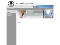 Wallner Metallbau GmbH website screenshot