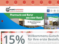 Markt-Apotheke website screenshot