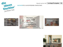 die ideen tischler Jochen Lux website screenshot