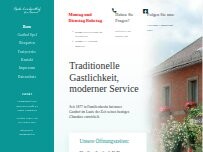 Website Screenshot Opel´s Landgasthof