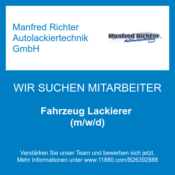 Bilder Manfred Richter Autolackiertechnik GmbH