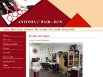 Antonias Hairbox - Friseur Giesing website screenshot