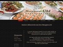 Metzgerei Uhl website screenshot