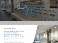 Website Screenshot Klöckner Optik