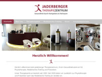Screenshot for http://www.jaderberger-therapiezentrum.de/