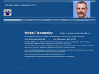 PW Metallbau website screenshot