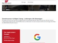 Website Screenshot Wolf Bauelemente GmbH