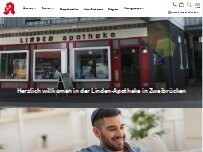 Website Screenshot Linden-Apotheke