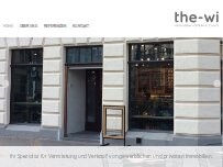 Website Screenshot the-wi Immobilien GmbH & Co. KG