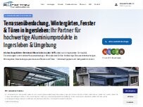 Website Screenshot Alu Factory Ostingersleben UG