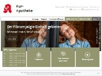 Website Screenshot Kur-Apotheke