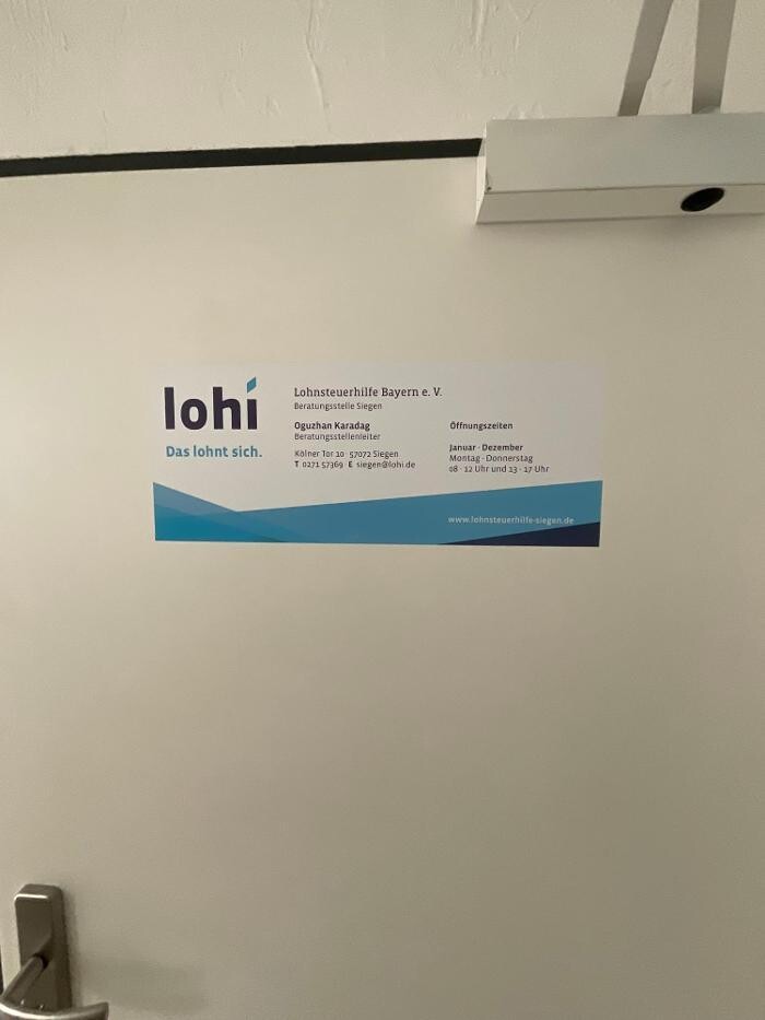 Bilder Lohi - Siegen | Lohnsteuerhilfe Bayern e. V.