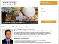 Website Screenshot Bestattungen Kops e.K.