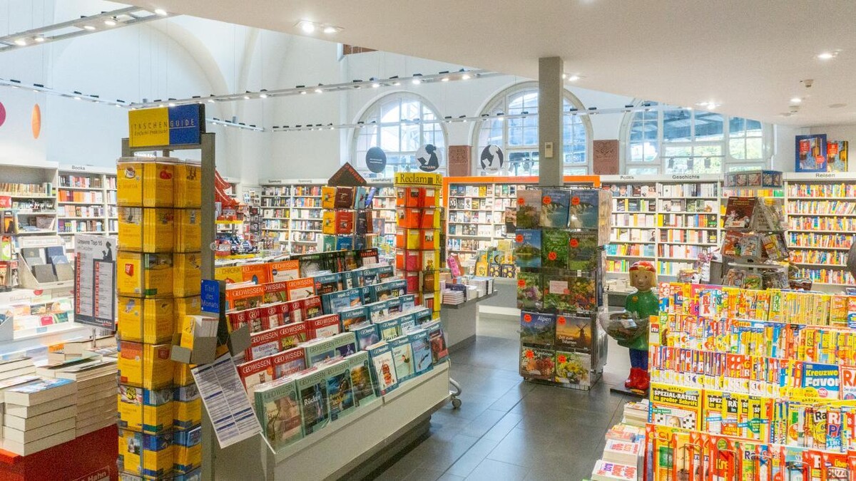 Bilder Schmitt & Hahn Buch und Presse im Bahnhof Gießen