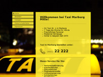 Taxi Marburg Mitte website screenshot