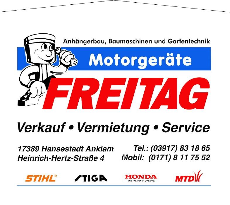 Motorgeräte Freitag Logo