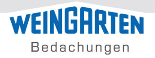 Weingarten Bedachungen GmbH Dachdeckerei Logo