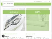 Website Screenshot Hotel zum Holländer