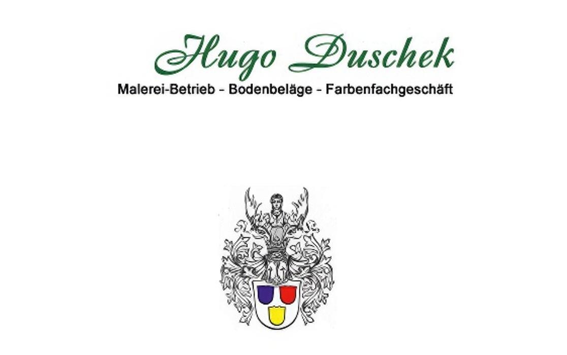 Hugo Duschek Malereibetrieb - Vinylbelag, Farben, Tapeten & Bodenbeläge Logo