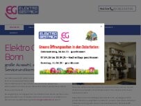 Website Screenshot Elektro Gestrich GmbH