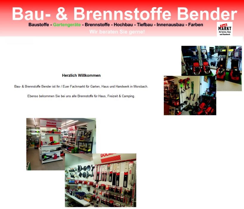 Bilder Bau- & Brennstoffe Bender e.K.