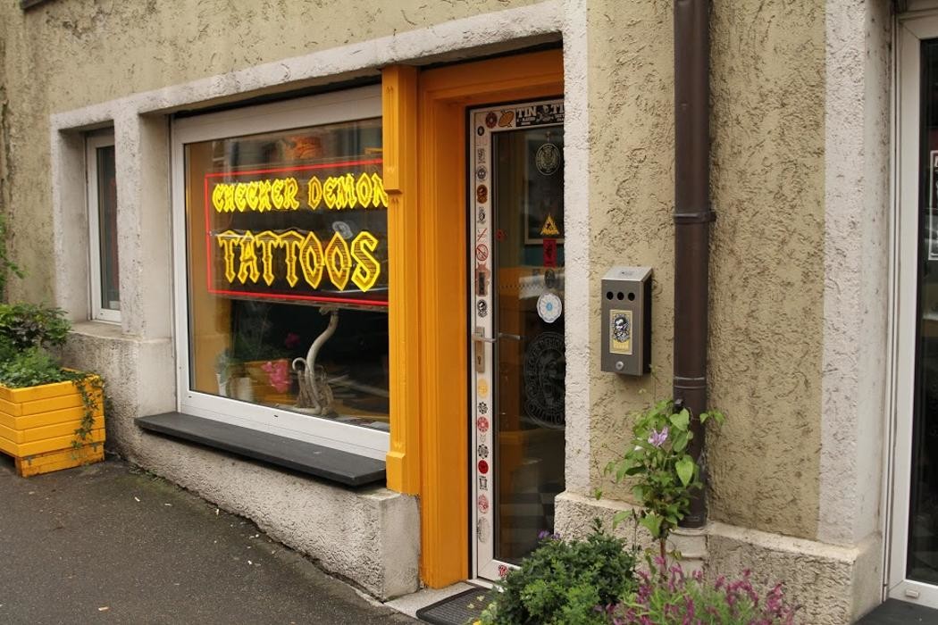 Bilder Checker Demon Tattoos