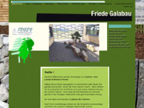 Friede Garten- u. Landschaftsbau website screenshot