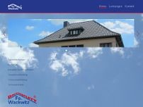 Dach Komplett - Firma Ralf Wackwitz website screenshot