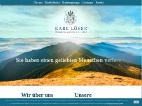 Website Screenshot Lösse Karl