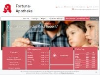 Website Screenshot Fortuna-Apotheke