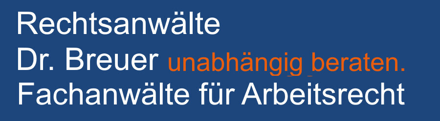 Rechtsanwälte Dr. Breuer Fachanwälte für Arbeitsrecht Logo