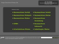 Screenshot for www.hega-baumaschinen.de