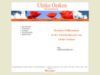 Screenshot for http://naturheilpraxisulrikeoetken.de