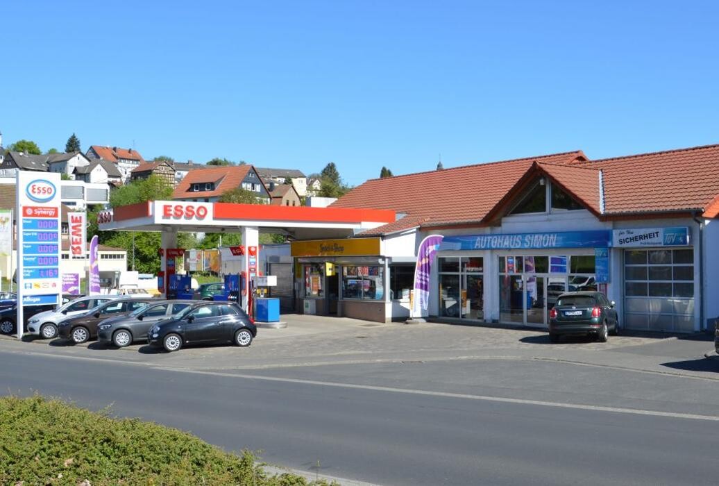 Bilder Esso Station Simon