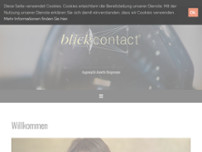 Screenshot for http://www.blickcontact.de/