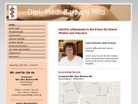 Arztpraxis Dipl.-Med. Barbara Hild website screenshot