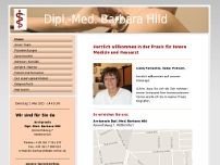 Arztpraxis Dipl.-Med. Barbara Hild website screenshot