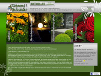 Gärtnerei Schneider GbR website screenshot