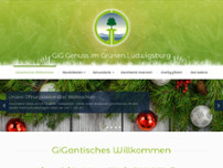 GiG Genuss im Grünen website screenshot