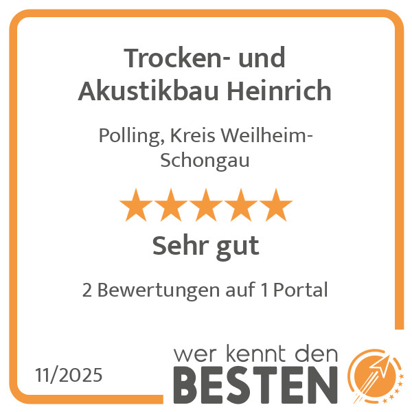 Bilder Trocken- und Akustikbau Heinrich