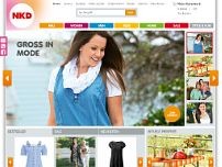 Screenshot for www.nkd.de