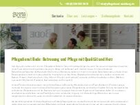 Website Screenshot Medizinisch Häusliche Pflege Bode GmbH