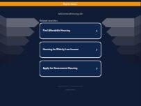 Website Screenshot Wohnungsverwaltung Oberlausitz