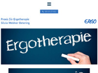 Praxis für Ergotherapie Silvia Wobker-Detering website screenshot