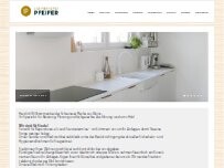 Website Screenshot Schreinerei Pfeifer